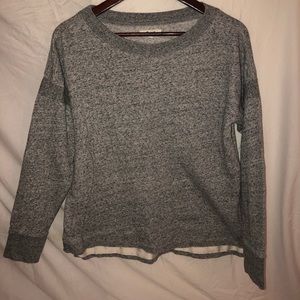 Heather Grey Madewell Sweater.